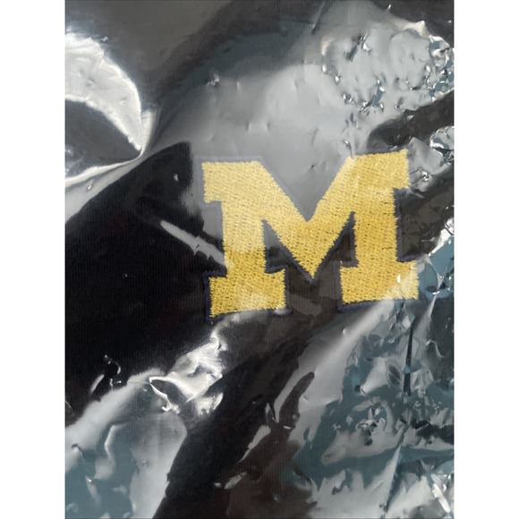 Peter Millar Summer Comfort  University Michigan Polo Shirt Men Large New - Picture 4 of 5